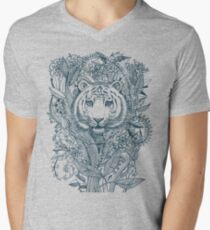 Tiger Tangle Men's V-Neck T-Shirt