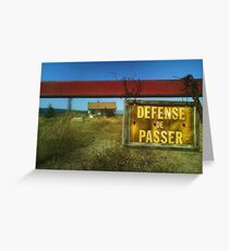 Western Greeting Card