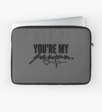 Du bist meine Person Laptoptasche