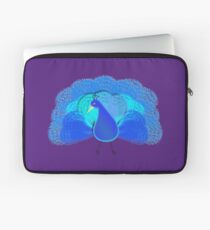 Cute Exotic Bird Illustration Laptop Sleeve
