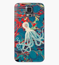 Marbled Paper Octopus Blob by Pepe Psyche Case/Skin for Samsung Galaxy