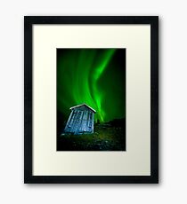 Northern lights Framed Print