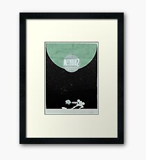 Minimalist Video Games: Metroid 2 Framed Print
