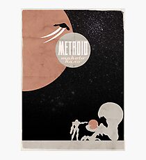 Minimalist Video Games: Metroid Photographic Print