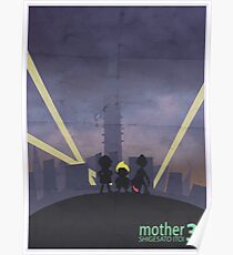Minimalist Video Game Art: Mother 3 Poster
