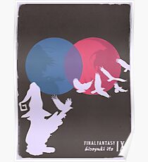 Minimalist Video Games: Final Fantasy IX Poster