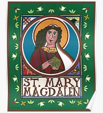 Icon of Mary Magdalen Poster