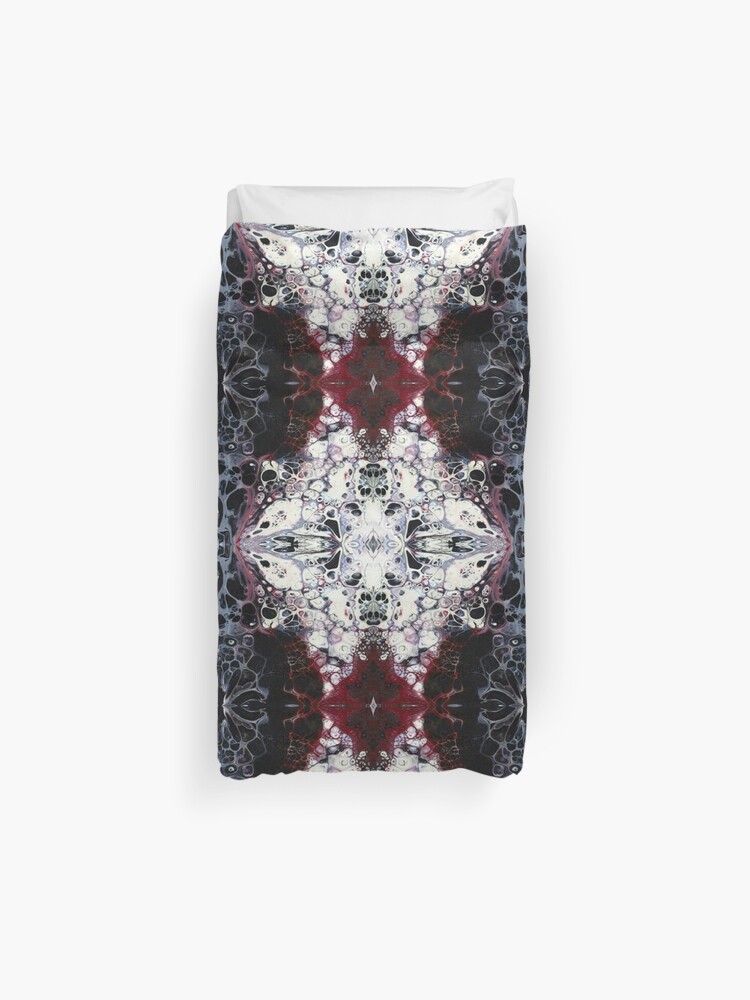 Black Lace Duvet Cover By Bricloutier Redbubble