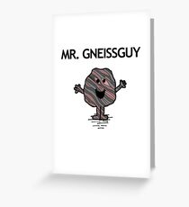 Herr Gneissguy Grußkarte