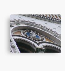 Architechural Details E Building, at 14 Floors Up. Canvas Print