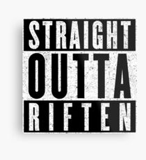 Adventurer with Attitude: Riften Metal Print