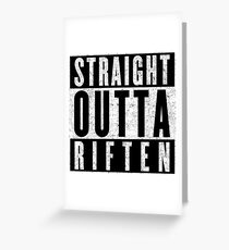 Adventurer with Attitude: Riften Greeting Card