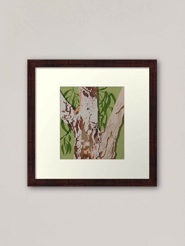 Alternate view of River Red Gum Tree Framed Art Print