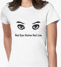 Real eyes Women's Fitted T-Shirt