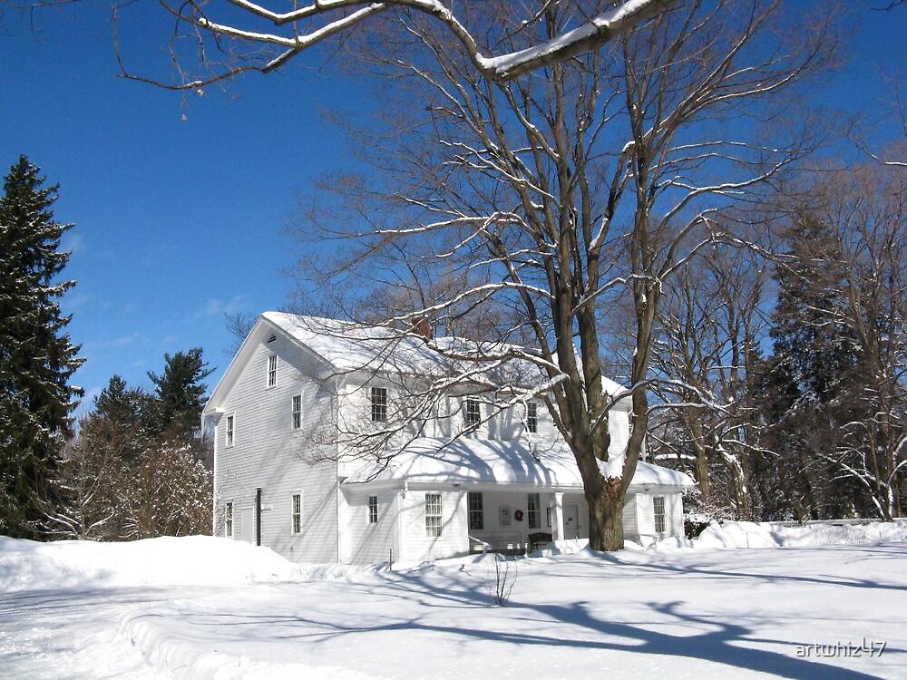 "Quaker Meeting House, Orchard Park, NY" by artwhiz47 Redbubble