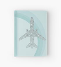 Fly-Away Aeroplane Hard Cover Journal Hardcover Journal