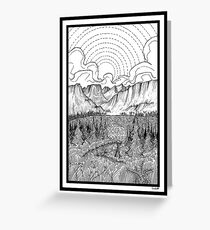 Mountains Greeting Card