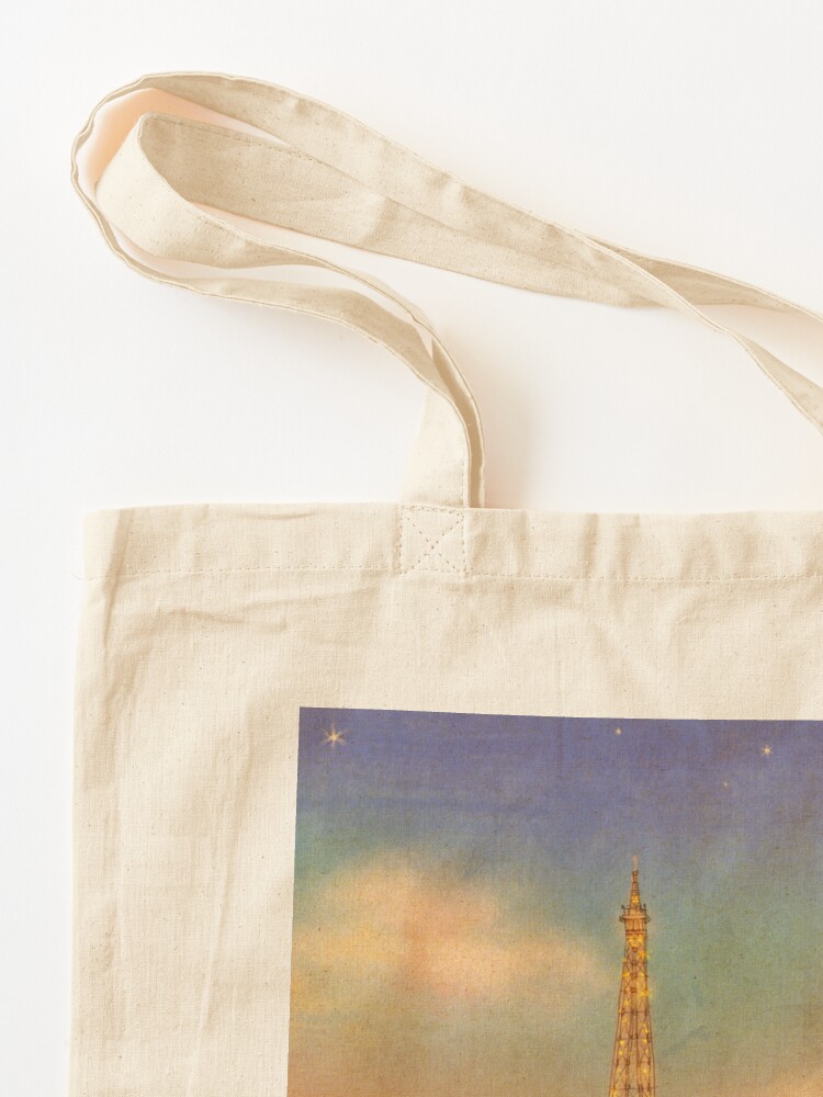 Alternate view of Eiffel Tower, Paris, France Tote Bag