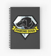 Diamond Dogs Spiral Notebook