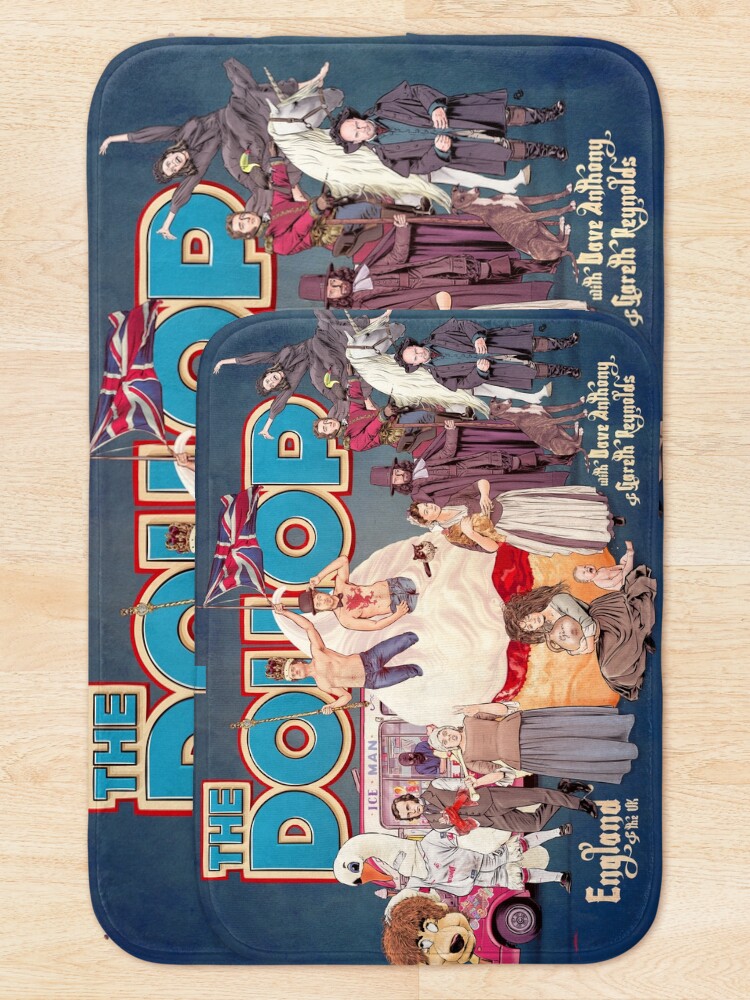 Alternate view of DOLLOP: England & the UK (poster) Bath Mat