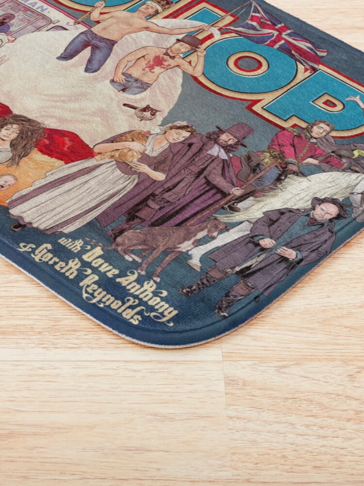 Alternate view of DOLLOP: England & the UK (poster) Bath Mat