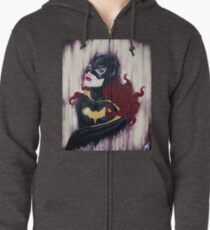 Bat girl Zipped Hoodie