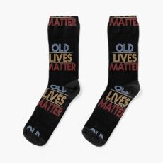 Old Lives Matter Socks