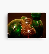 Little vases Canvas Print