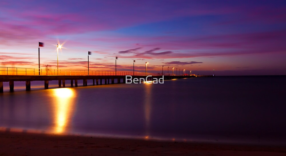 Frankston Pier - Sunset by BenCad