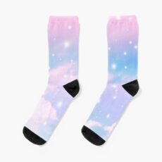 Pastel Cosmos Dream # 4 #decor #art Socken