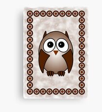 Little Cute Owl Canvas Print