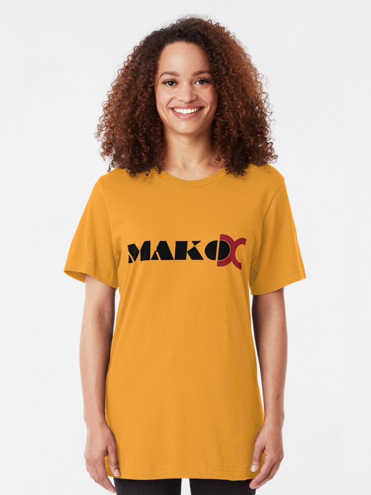 Alternate view of Mako DC Black Logo Slim Fit T-Shirt
