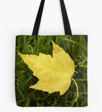 Yellow leaf Tote Bag