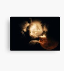 Moon Viewer Canvas Print