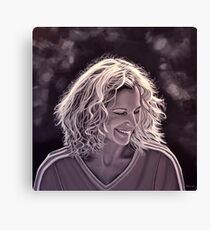 Heike Henkel painting Canvas Print
