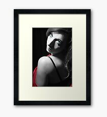 Blue Eyed Girl Framed Print