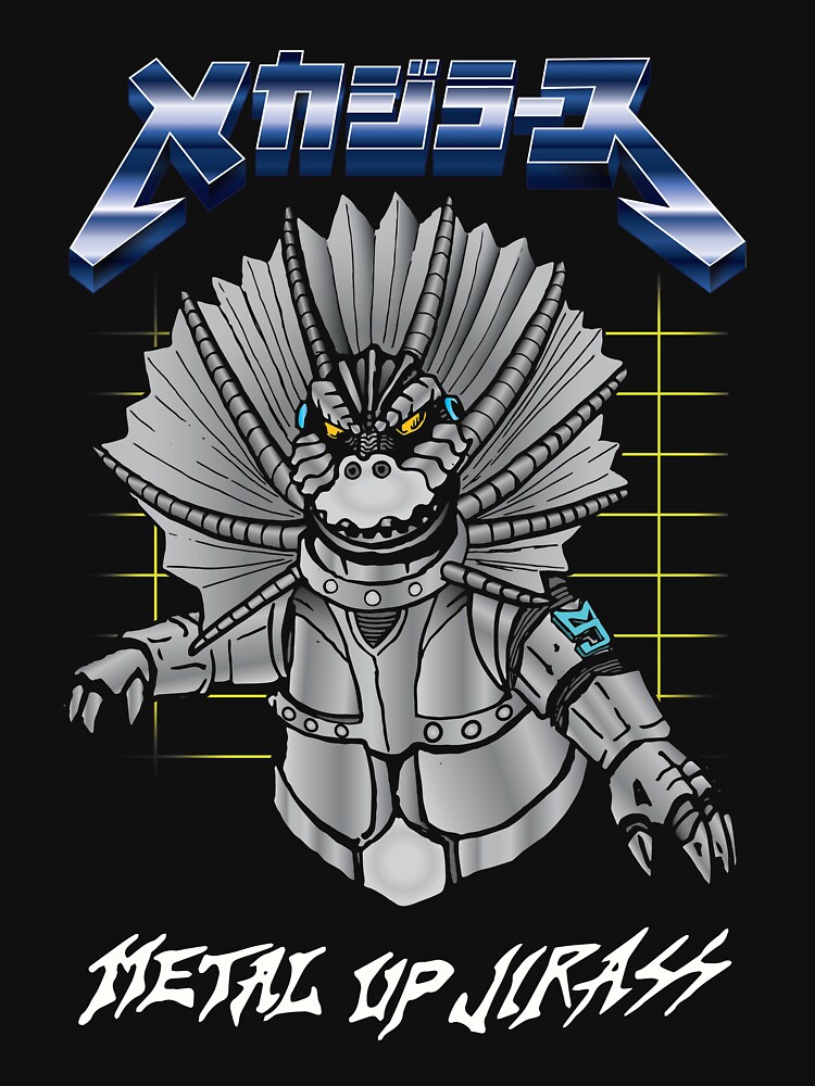 Metal Up Jirass by kaijucast