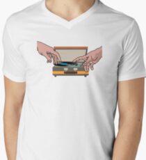 music Men's V-Neck T-Shirt