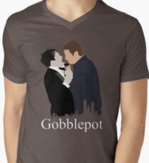 Gobblepot Men's V-Neck T-Shirt