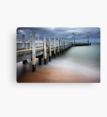 Safety Beach Jetty Canvas Print