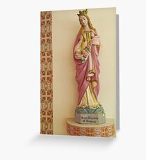 Statue of St Elizabeth of Hungary, Eureka Springs Greeting Card