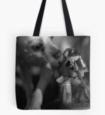 Chihuahua and the Quality Control Message Tote Bag
