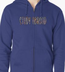 Study Abroad Zipped Hoodie