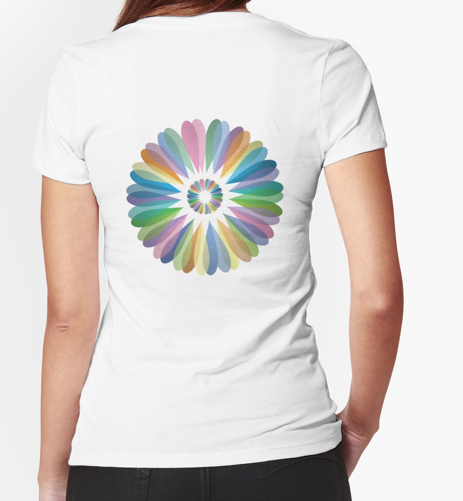 flower tshirt design