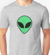 Alien head Unisex T-Shirt