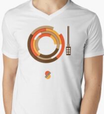 Modernist Vinyl Men's V-Neck T-Shirt