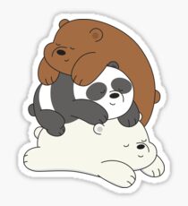 We Bare Bears Sticker