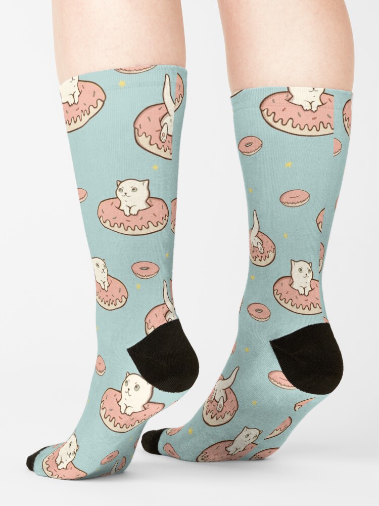 Alternate view of Cat Donut Socks