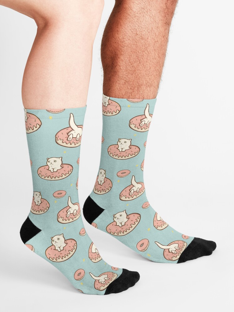 Alternate view of Cat Donut Socks