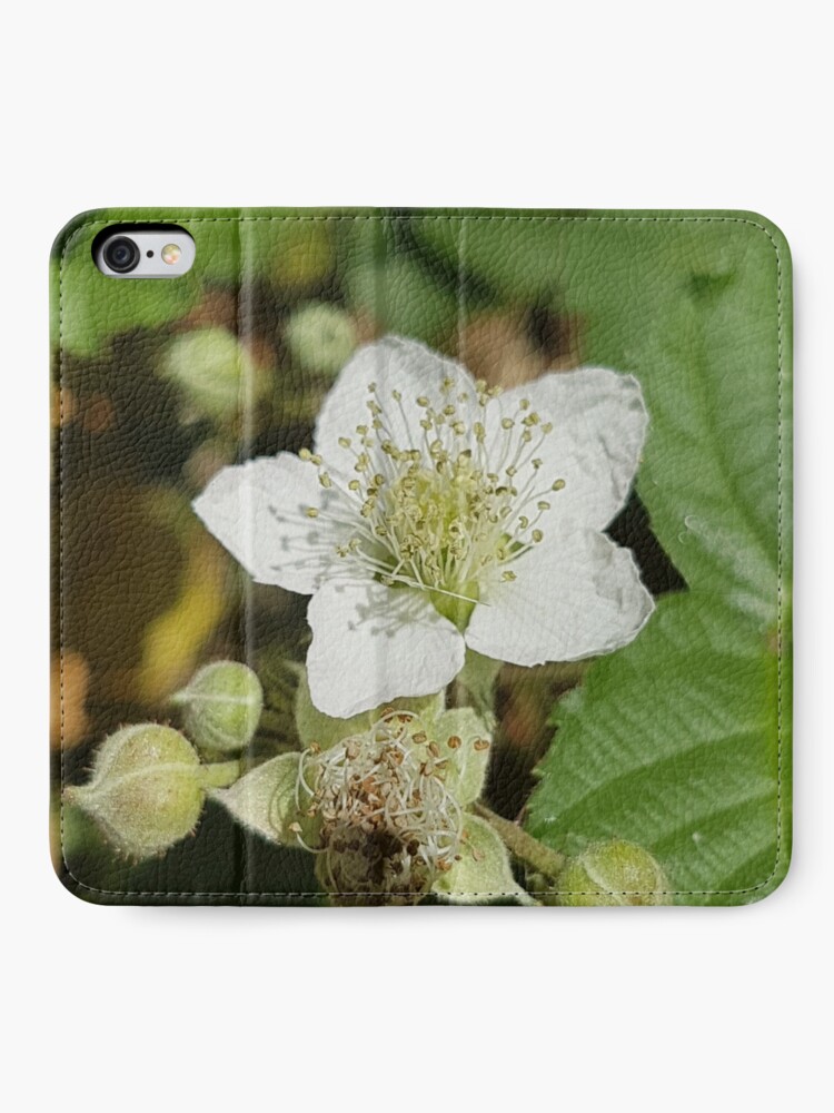 Alternate view of Bramble Blossom iPhone Wallet